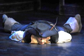 Martin Stránský en Cyrano © www.divadlopodpalmovkou.cz